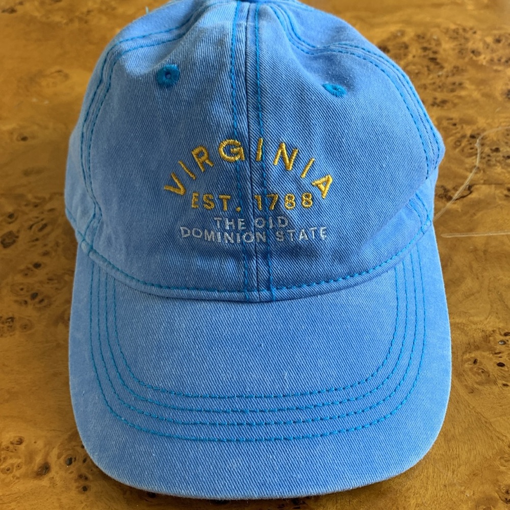 Virginia The old Dominion state baseball Blue with Yellow